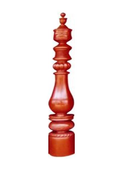 Trụ cái cầu thang gỗ 07