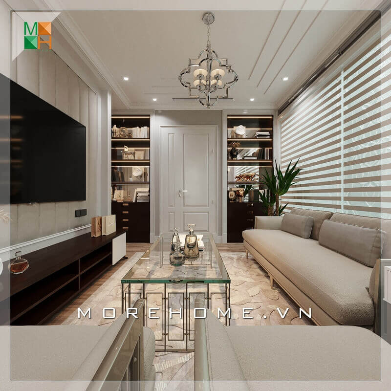 BST mẫu thiết kế nội thất chung cư đẹp mĩ mãn từ KTS Morehome